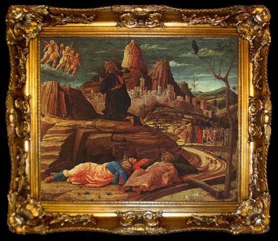 framed  Andrea Mantegna The Agony in the Garden, ta009-2